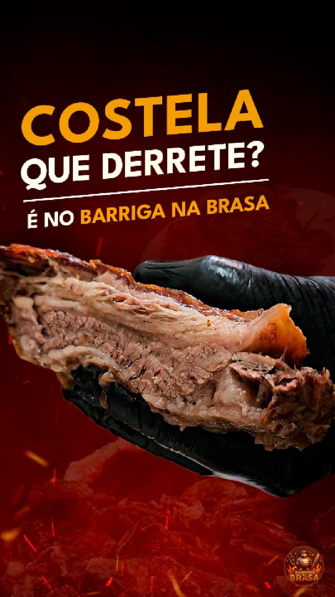 Barriga na Brasa — Costela que Derrete